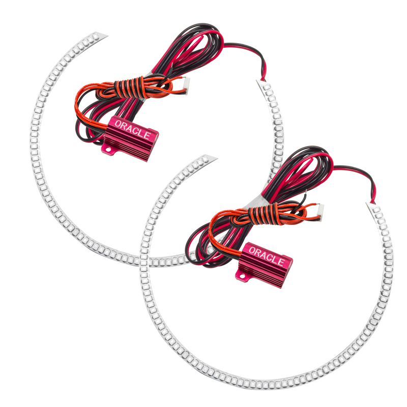 Nissan Xterra Headlight Halo Kit - ORACLE Lighting - LED - Red - `05-`14